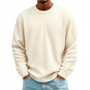 sweat homme velours côtelé