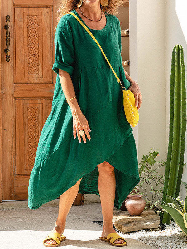 Robe Longue Décontractée élégant – 6 Tailles Disponibles – Dropvet Robe Longue Décontractée élégant – 6 Tailles Disponibles – Image 4