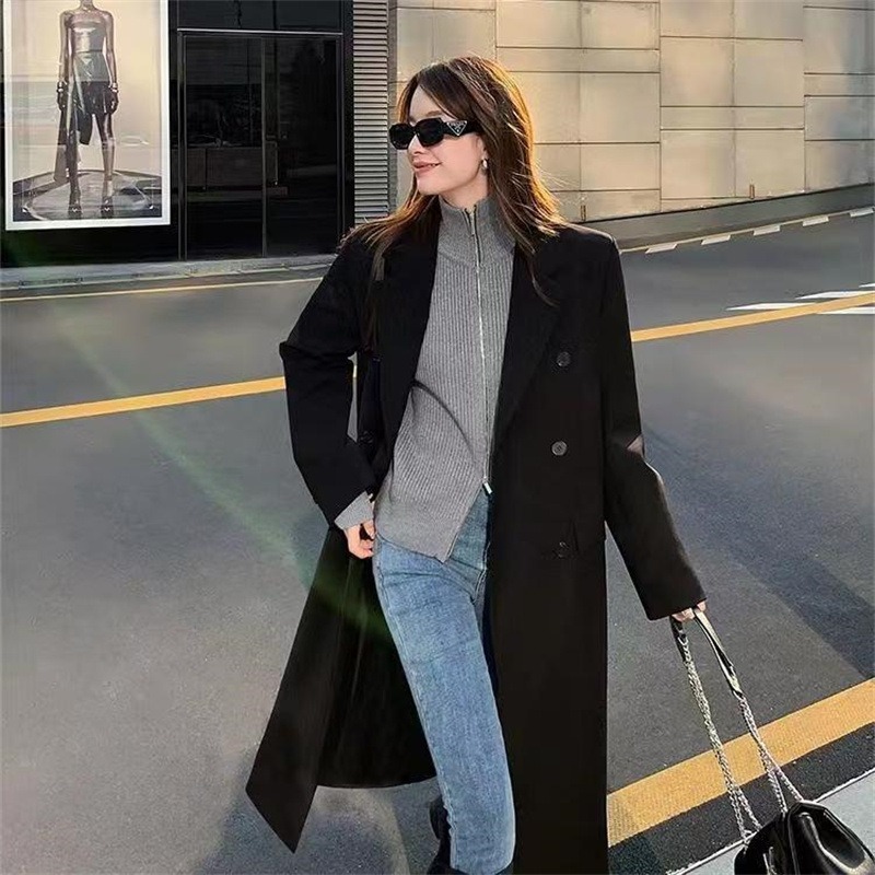 Trench long femme de qualité 2026 – Imperméable chic style coréen – Dropvet Trench long femme de qualité 2026 – Imperméable chic style coréen – Image 8