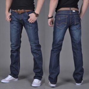 jean droit homme denim coupe droite