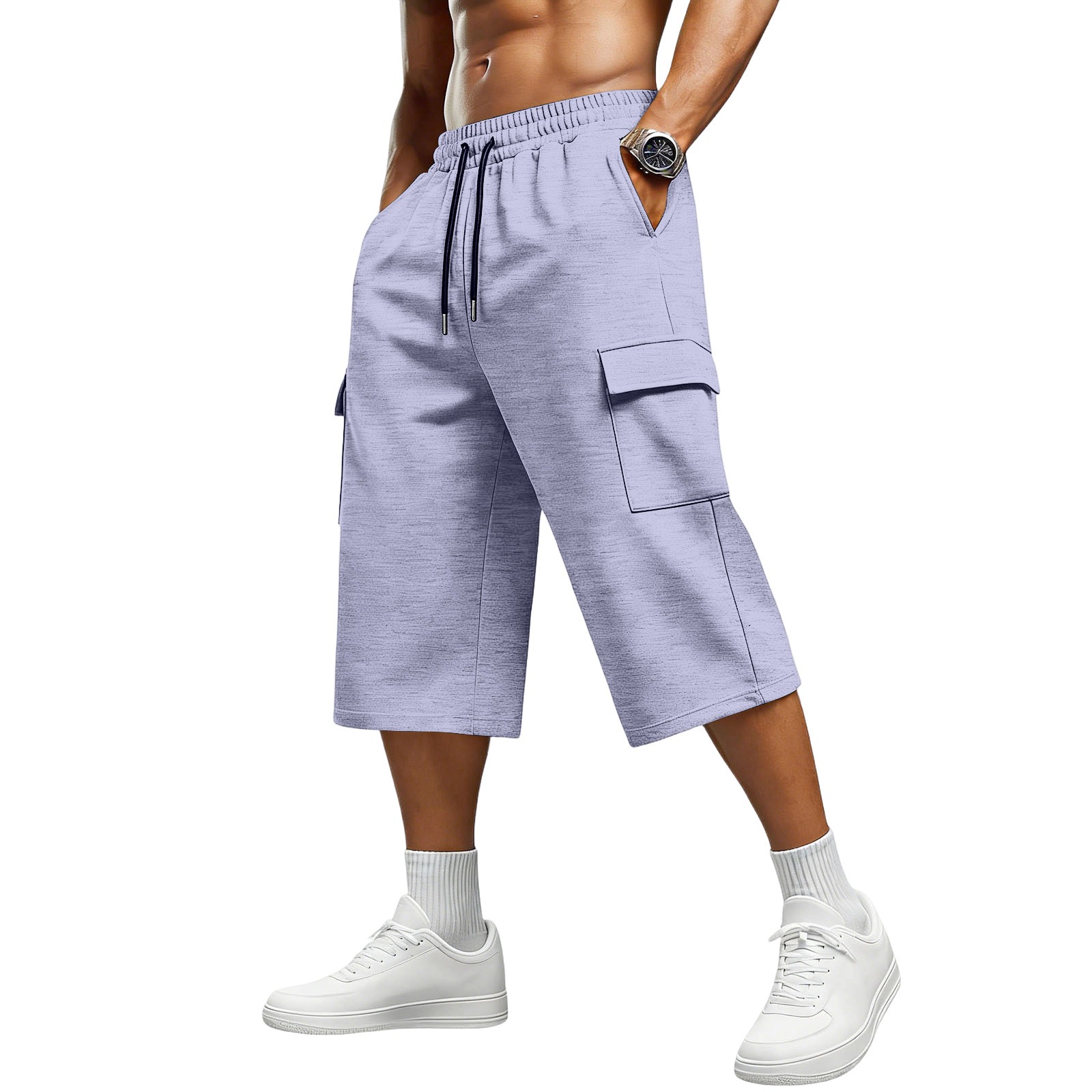 Short Homme Sport Cordon : 6 Tailles au Confort Incroyable – Dropvet Short Homme Sport Cordon : 6 Tailles au Confort Incroyable – Image 9