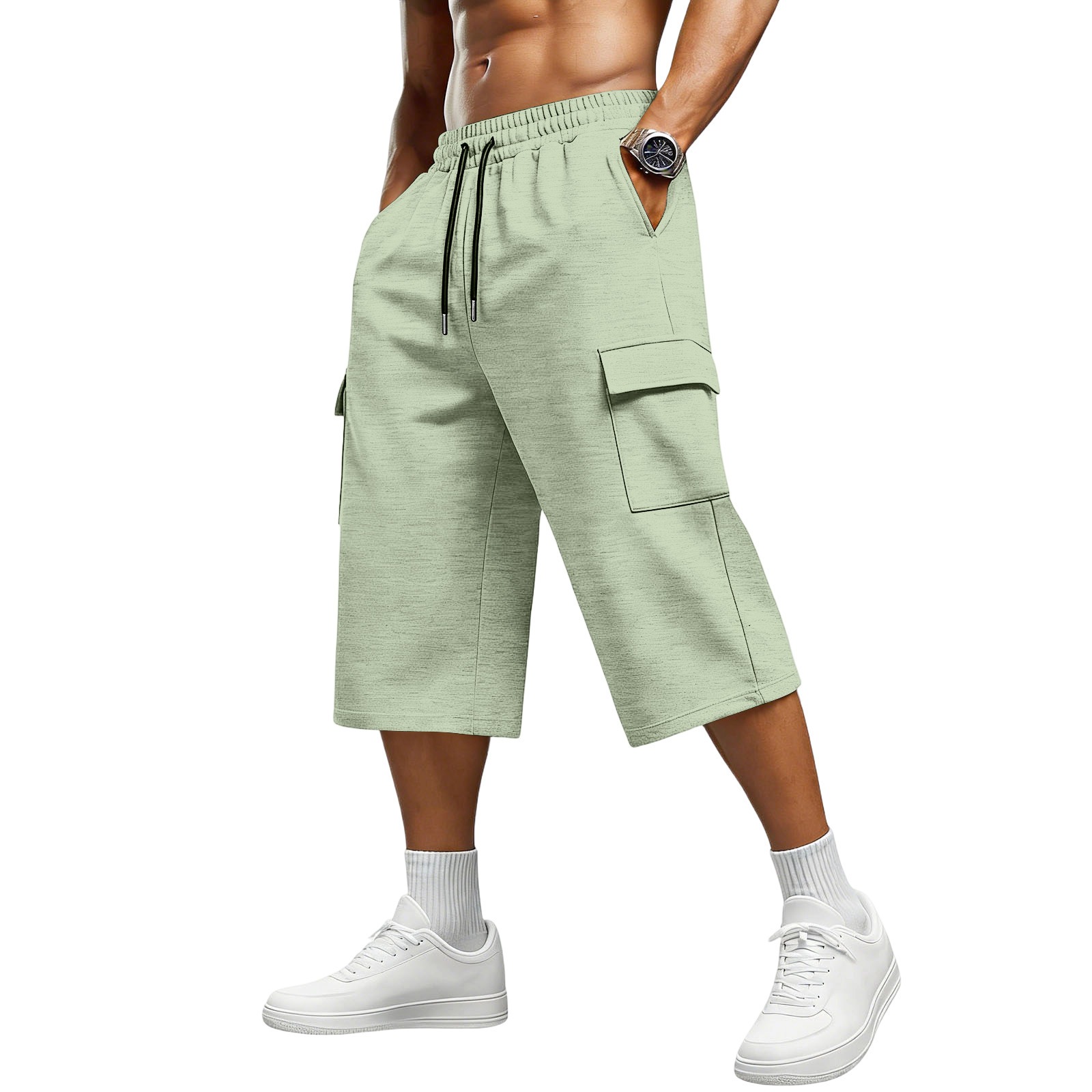 Short Homme Sport Cordon : 6 Tailles au Confort Incroyable – Dropvet Short Homme Sport Cordon : 6 Tailles au Confort Incroyable – Image 2