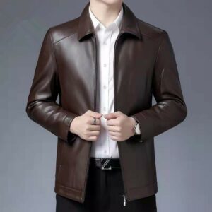 Veste homme simili cuir
