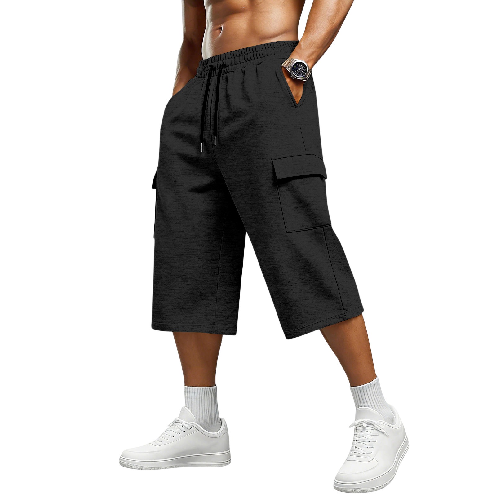 Short Homme Sport Cordon : 6 Tailles au Confort Incroyable – Dropvet Short Homme Sport Cordon : 6 Tailles au Confort Incroyable – Image 7