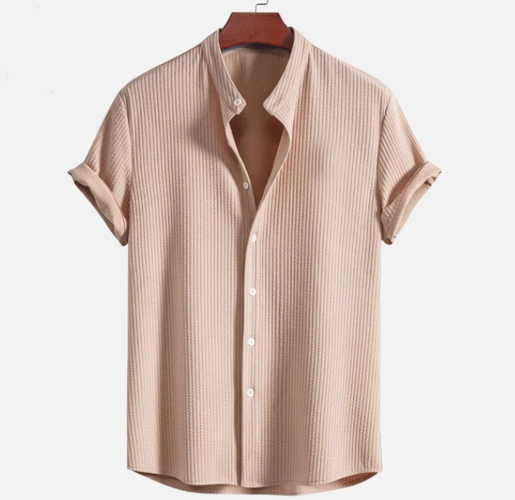 Chemise Oversize Homme Décontractée – 7 Coloris – Dropvet Chemise Oversize Homme Décontractée – 7 Coloris – Image 7