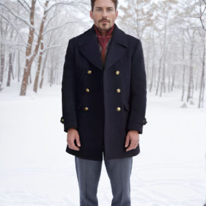 manteau homme laine