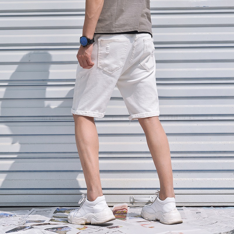Short en Jean Déchiré Homme Authentique – 6 Tailles Disponibles – Dropvet Short en Jean Déchiré Homme Authentique – 6 Tailles Disponibles – Image 5