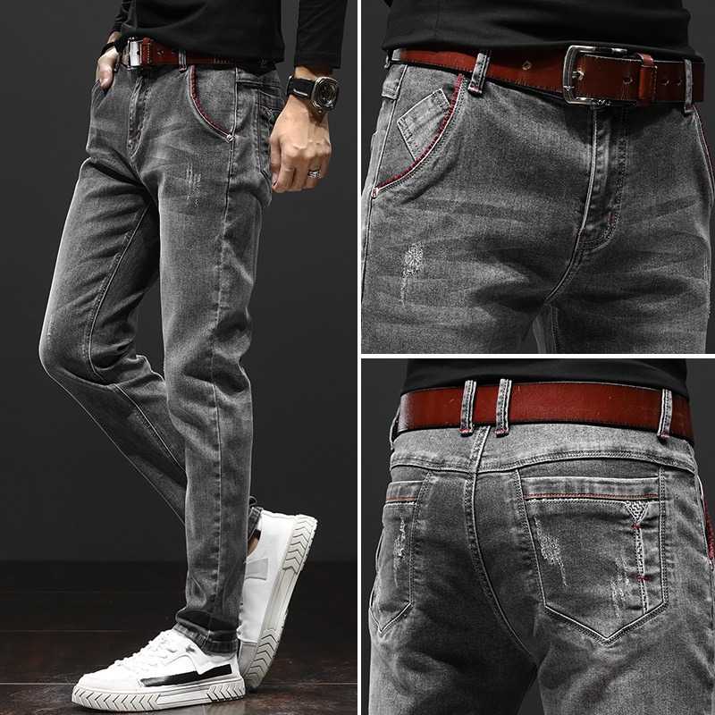 Jean Slim Fit Homme Coupe Ajustée Tendance – 5 Tailles – Dropvet Jean Slim Fit Homme Coupe Ajustée Tendance – 5 Tailles – Image 5