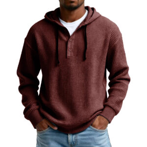 Pull Homme Capuche Zippée