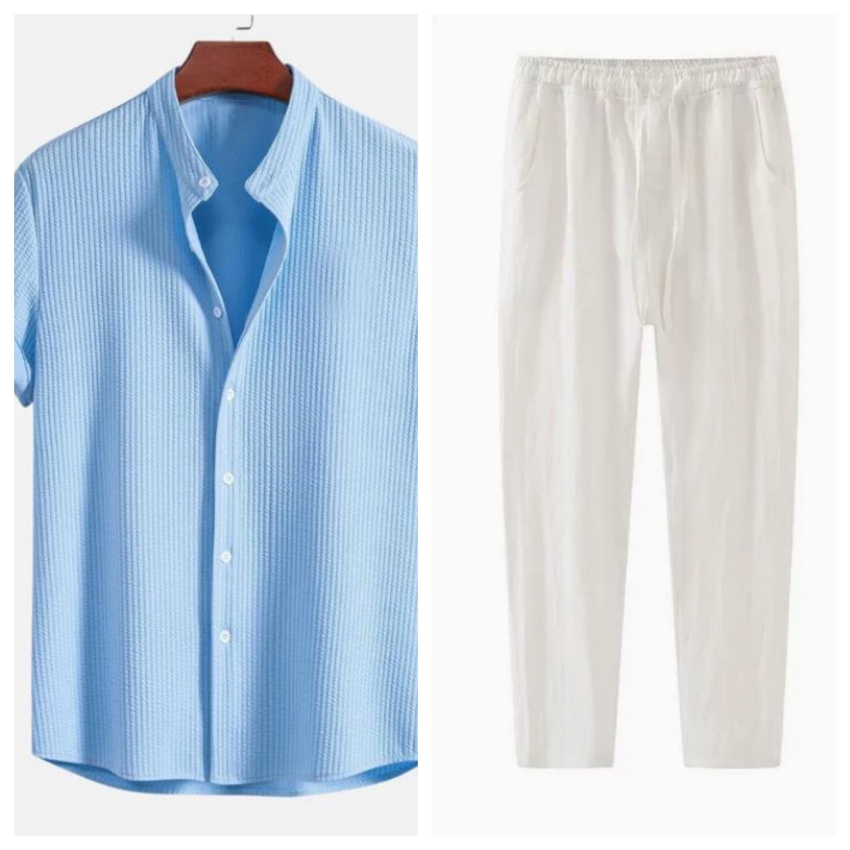 Chemise Oversize Homme Décontractée – 7 Coloris – Dropvet Chemise Oversize Homme Décontractée – 7 Coloris – Image 5