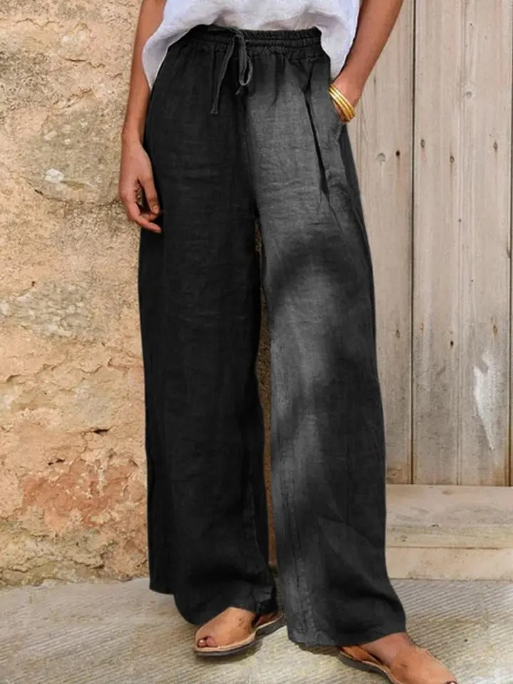 Pantalon Large Femme Cordon 7 Tailles – Confort Radieux – Dropvet Pantalon Large Femme Cordon 7 Tailles – Confort Radieux – Image 9