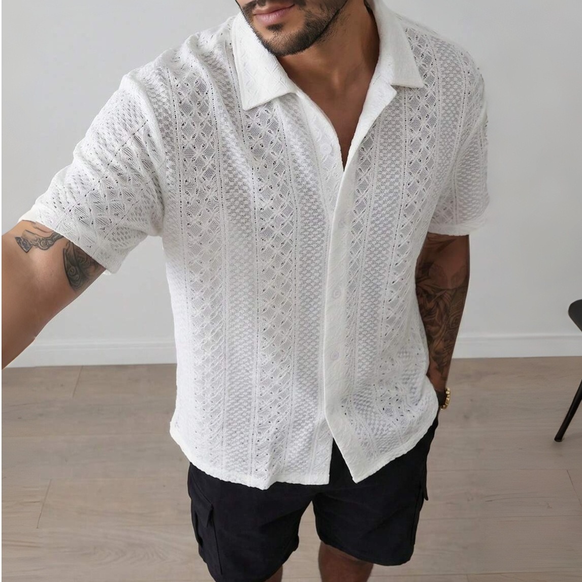 Chemise Homme Old Money 5 Tailles – Élégance Vraiment Raffinée – Dropvet Chemise Homme Old Money 5 Tailles – Élégance Vraiment Raffinée – Image 2