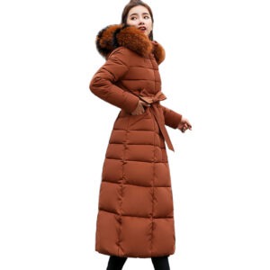 manteau doudoune ceinturé femme