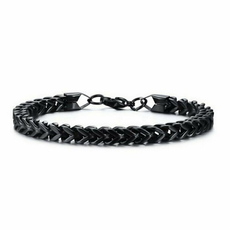 Bracelet Homme Chaîne Acier élégant : 7 Raisons de Craquer – Dropvet Bracelet Homme Chaîne Acier élégant : 7 Raisons de Craquer – Image 3