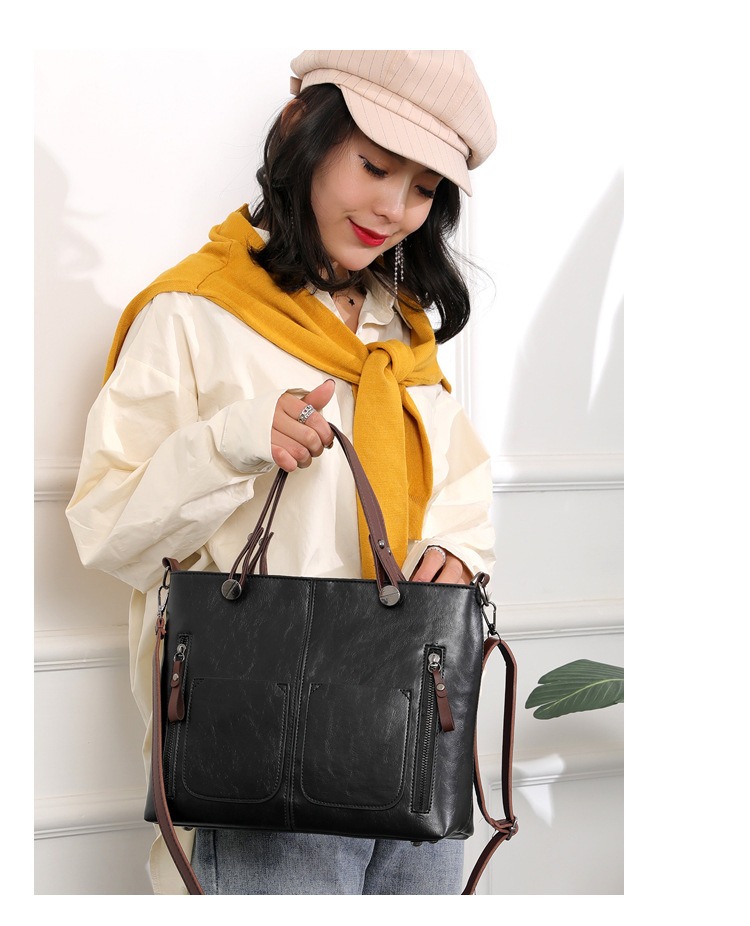 Sac à main rétro femme Premium 2026 | Grande capacité – Dropvet Sac à main rétro femme Premium 2026 | Grande capacité – Image 9
