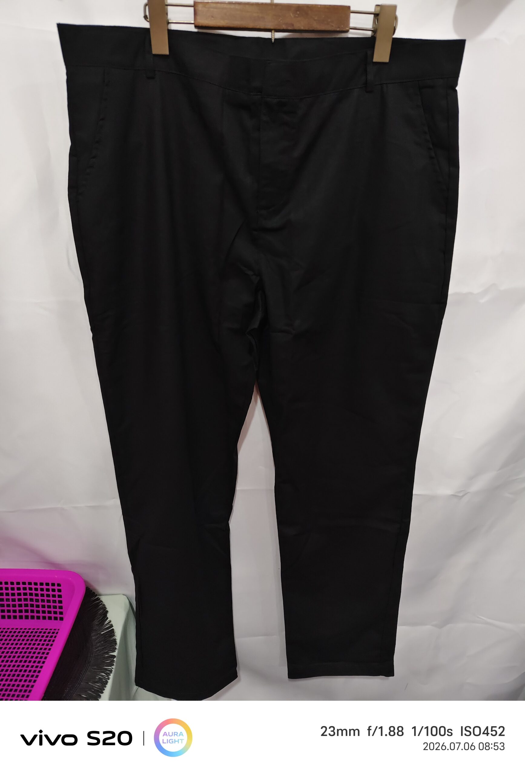 Pantalon en Lin Homme Uni Respirant élégant – 7 Coloris – Dropvet Pantalon en Lin Homme Uni Respirant élégant – 7 Coloris – Image 9