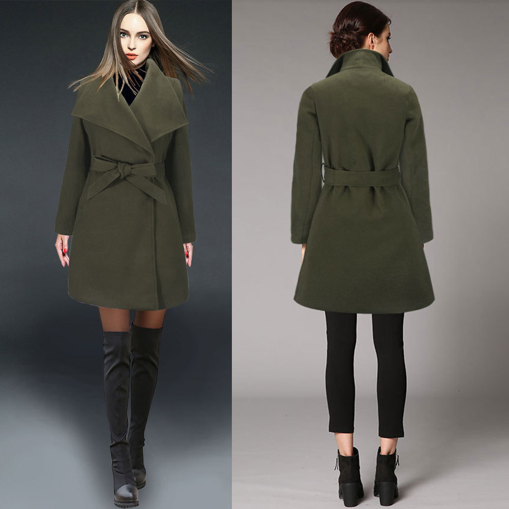 Manteau femme laine ceinturé – Élégant Hiver 2026 – Dropvet Manteau femme laine ceinturé – Élégant Hiver 2026 – Image 6