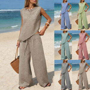 ensemble femme débardeur asymétrique