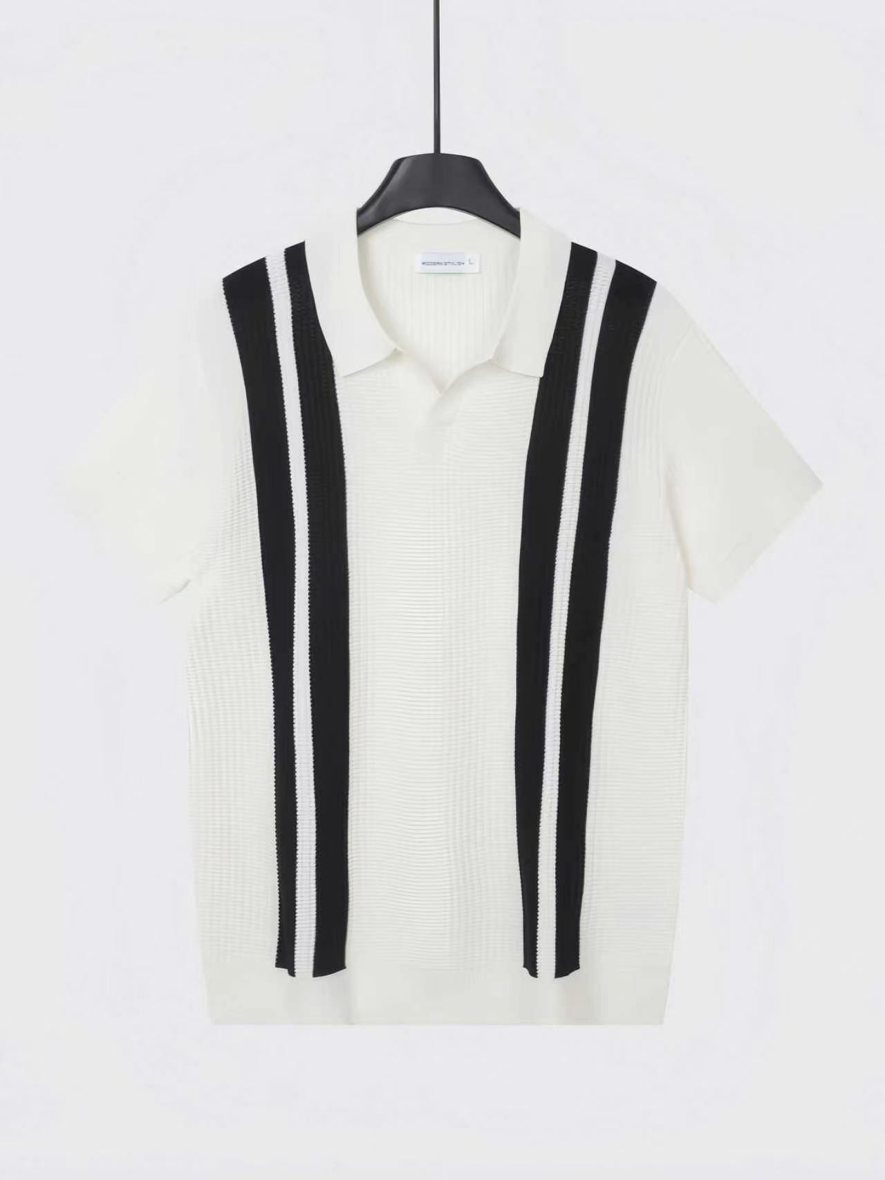 Polo Tricoté Homme 4 Coloris – Style Vraiment Élégant – Dropvet Polo Tricoté Homme 4 Coloris – Style Vraiment Élégant – Image 5