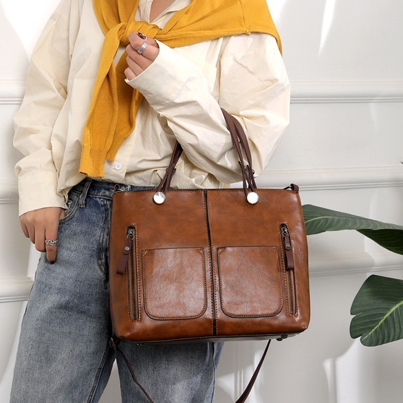 Sac à main rétro femme Premium 2026 | Grande capacité – Dropvet sac à main rétro femme