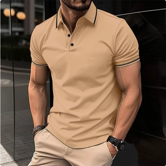 Top 1 Polo Homme été – Élégant, Léger et Confortable – Dropvet Top 1 Polo Homme été – Élégant, Léger et Confortable – Image 8