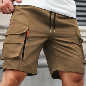 short cargo léger homme