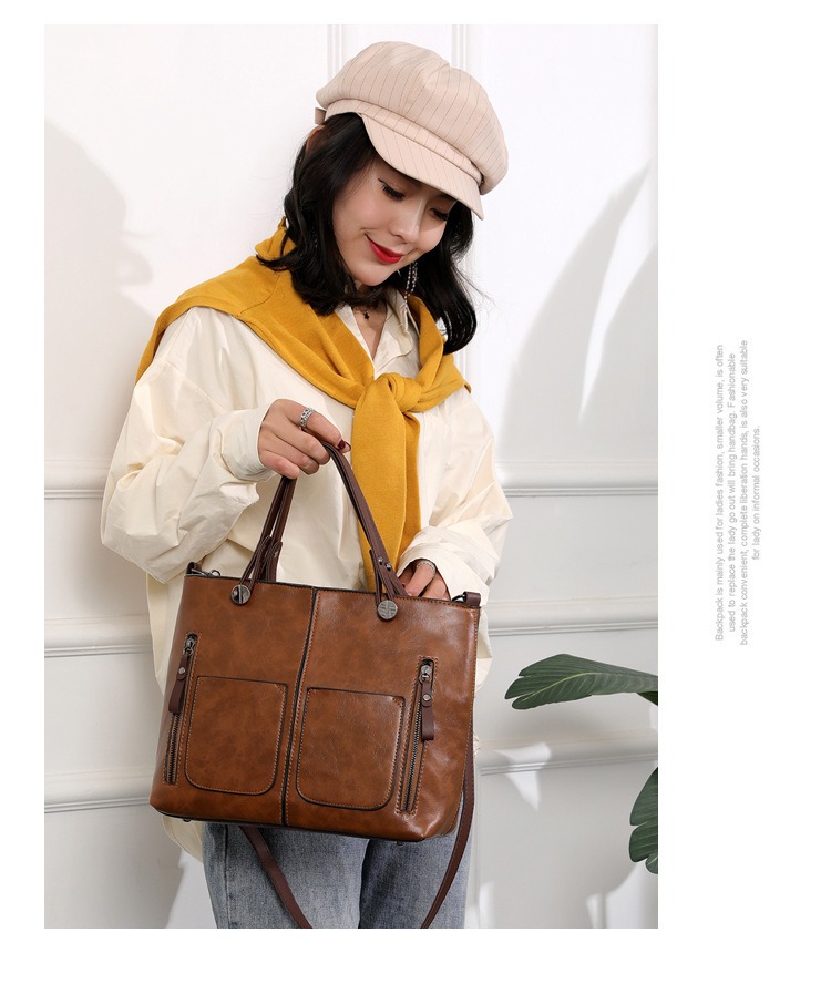Sac à main rétro femme Premium 2026 | Grande capacité – Dropvet Sac à main rétro femme Premium 2026 | Grande capacité – Image 8