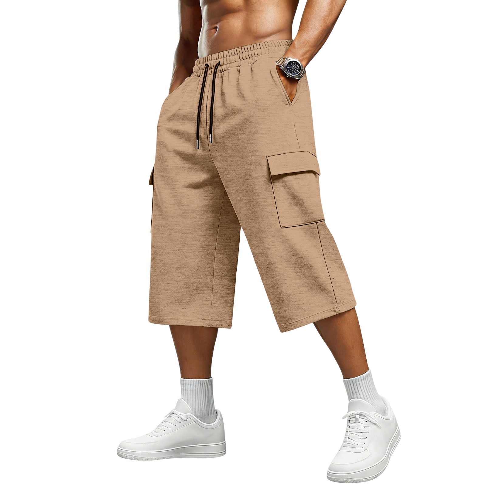 Short Homme Sport Cordon : 6 Tailles au Confort Incroyable – Dropvet Short Homme Sport Cordon : 6 Tailles au Confort Incroyable – Image 5