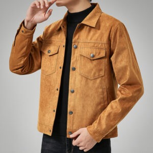 veste en daim homme style britannique