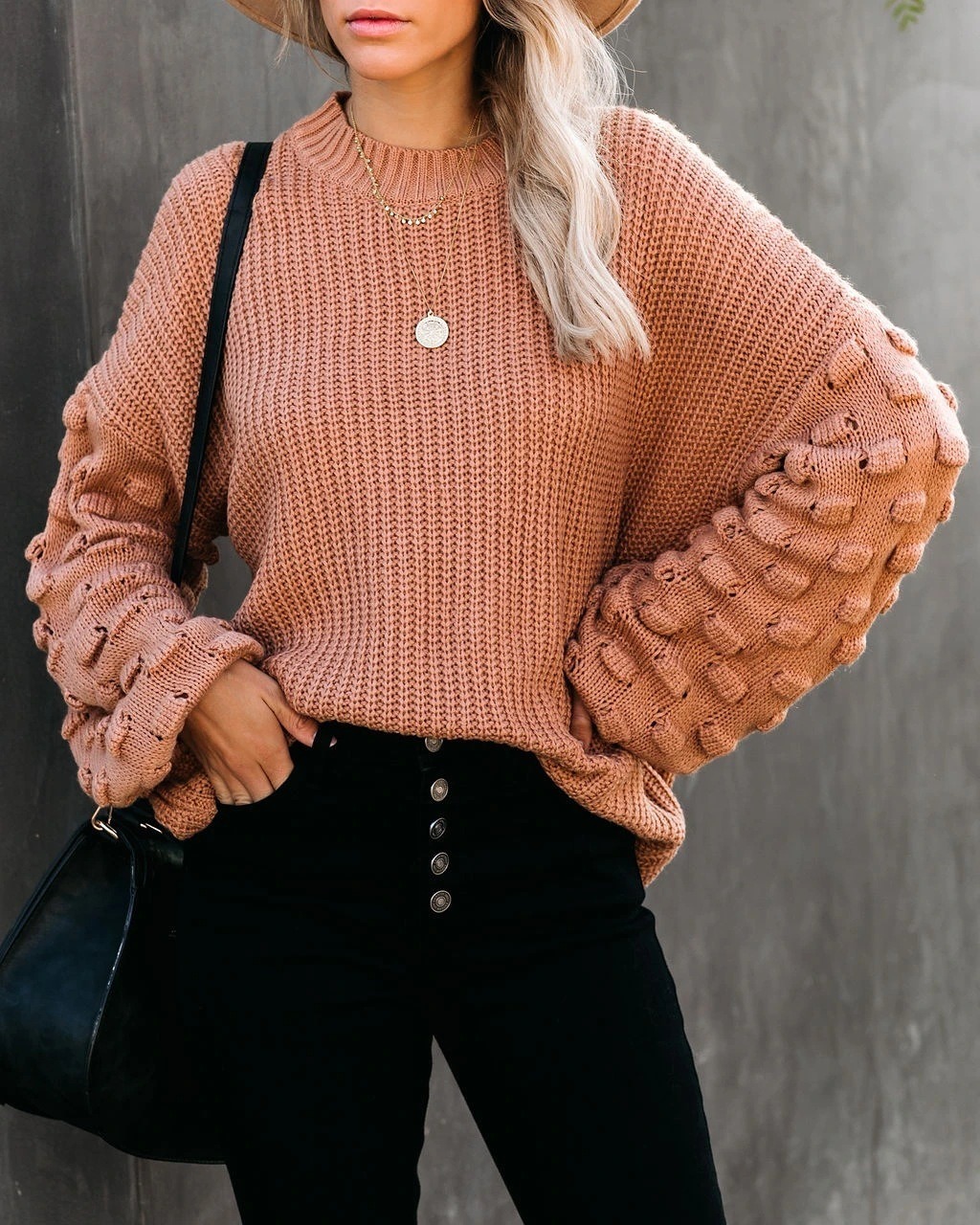 Pull Oversize Femme Radieux en 4 Tailles – Dropvet Pull Oversize Femme Radieux en 4 Tailles – Image 3