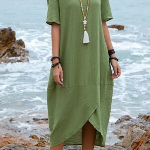 robe longue décontractée