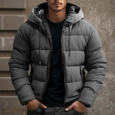 Doudoune homme à capuche – Veste hiver chaude et tendance 2026 – Dropvet Doudoune homme à capuche – Veste hiver chaude et tendance 2026 – Image 4