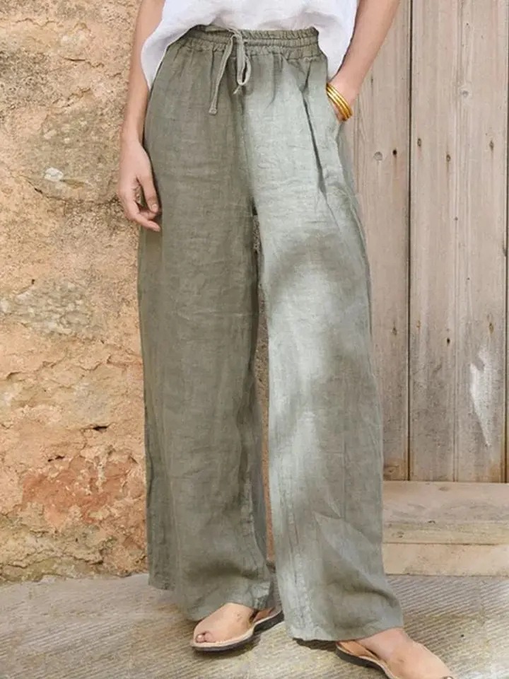 Pantalon Large Femme Cordon 7 Tailles – Confort Radieux – Dropvet Pantalon Large Femme Cordon 7 Tailles – Confort Radieux – Image 2