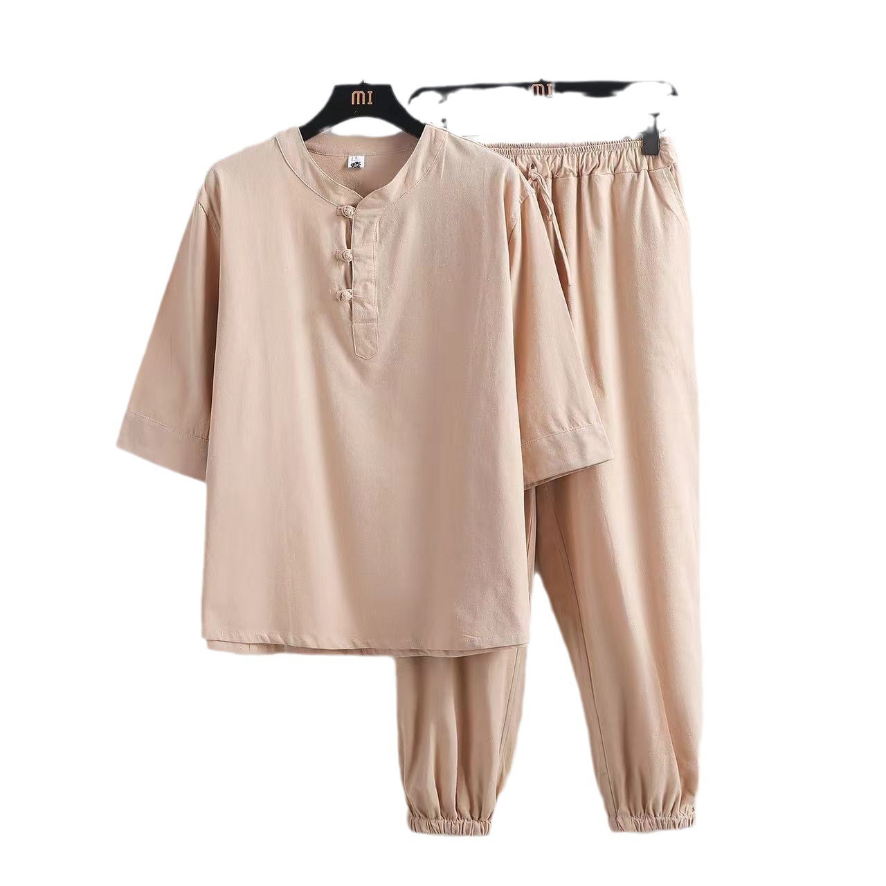 Vêtement Zen Homme en Lin Apaisant – 2 Coloris – Dropvet Vêtement Zen Homme en Lin Apaisant – 2 Coloris – Image 7