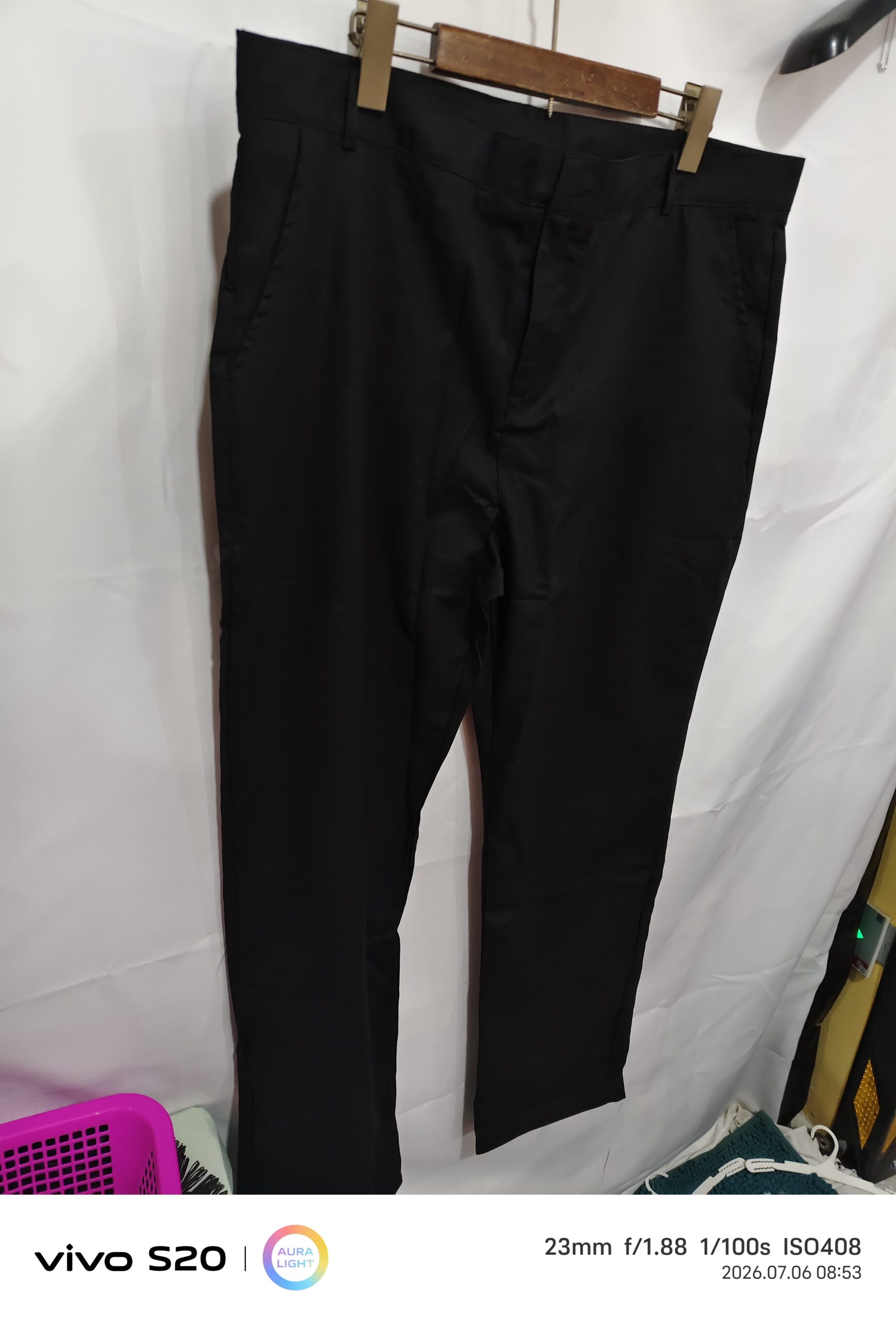 Pantalon en Lin Homme Uni Respirant élégant – 7 Coloris – Dropvet Pantalon en Lin Homme Uni Respirant élégant – 7 Coloris – Image 8