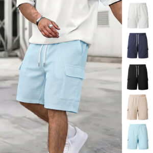 short sport taille mi-haute
