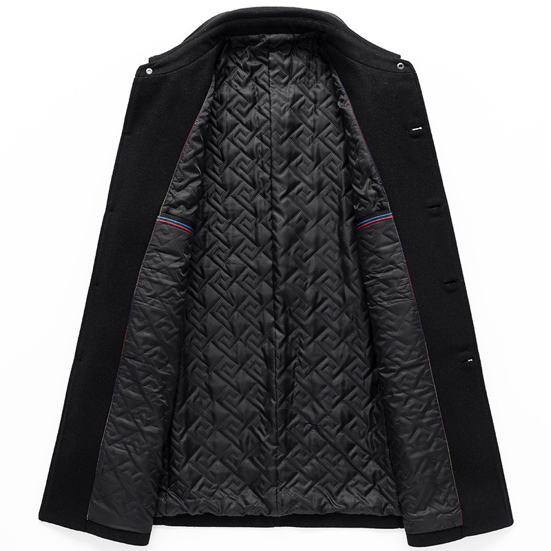 Manteau en Laine Homme Élégant en 6 Tailles – Dropvet Manteau en Laine Homme Élégant en 6 Tailles – Image 2