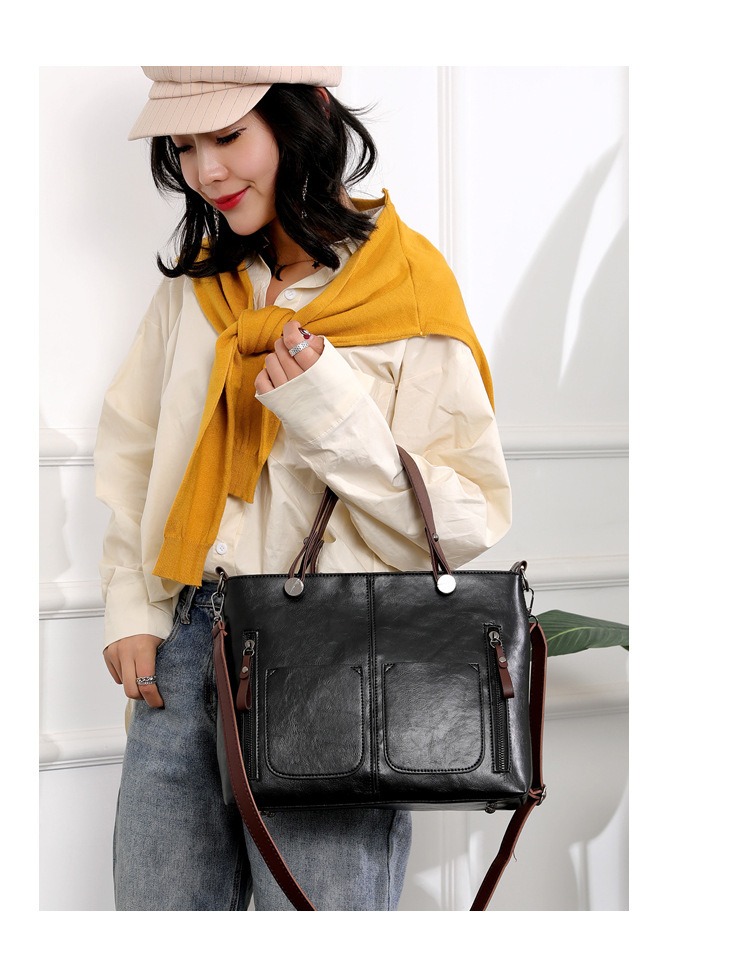 Sac à main rétro femme Premium 2026 | Grande capacité – Dropvet Sac à main rétro femme Premium 2026 | Grande capacité – Image 2