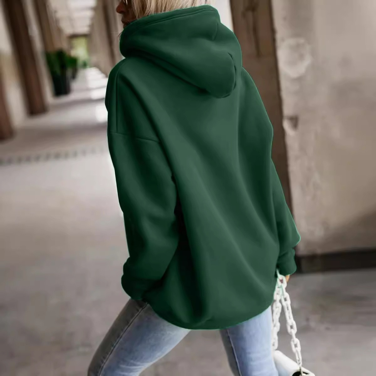 Sweat Capuche Femme Ample Incroyable 5 Tailles – Dropvet Sweat Capuche Femme Ample Incroyable 5 Tailles – Image 6