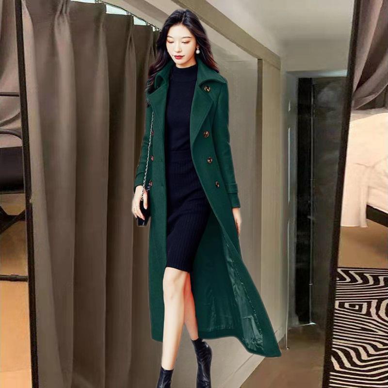 Manteau Long Femme en Laine Épaisse magnifique 2026 – Dropvet Manteau Long Femme en Laine Épaisse magnifique 2026 – Image 6