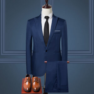 costume deux pièces homme business décontracté