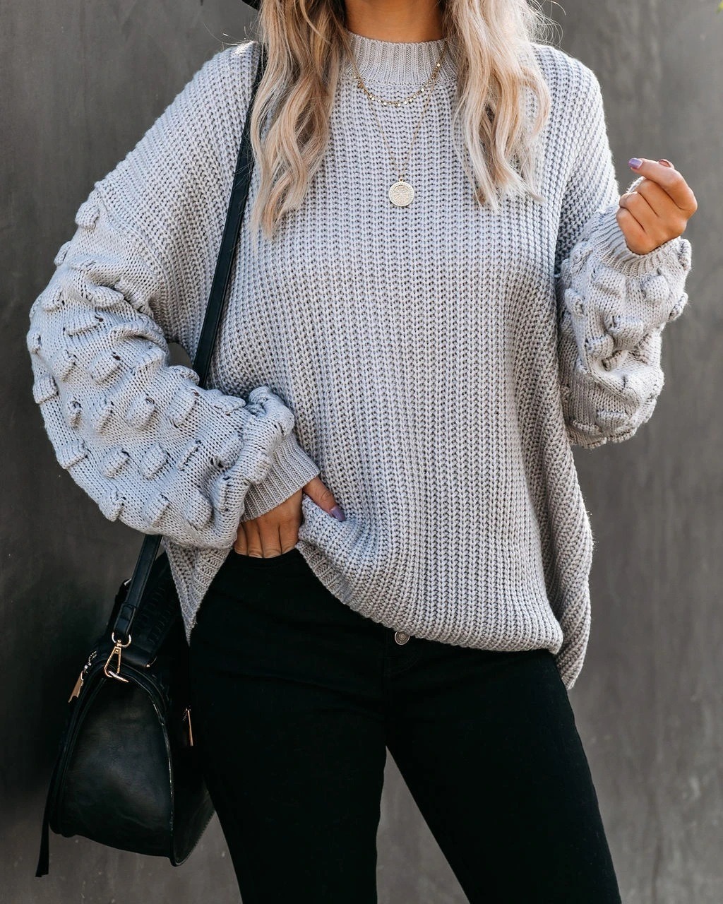Pull Oversize Femme Radieux en 4 Tailles – Dropvet Pull Oversize Femme Radieux en 4 Tailles – Image 2