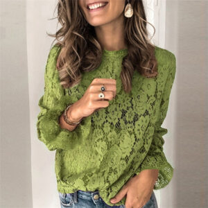 chemisier dentelle femme
