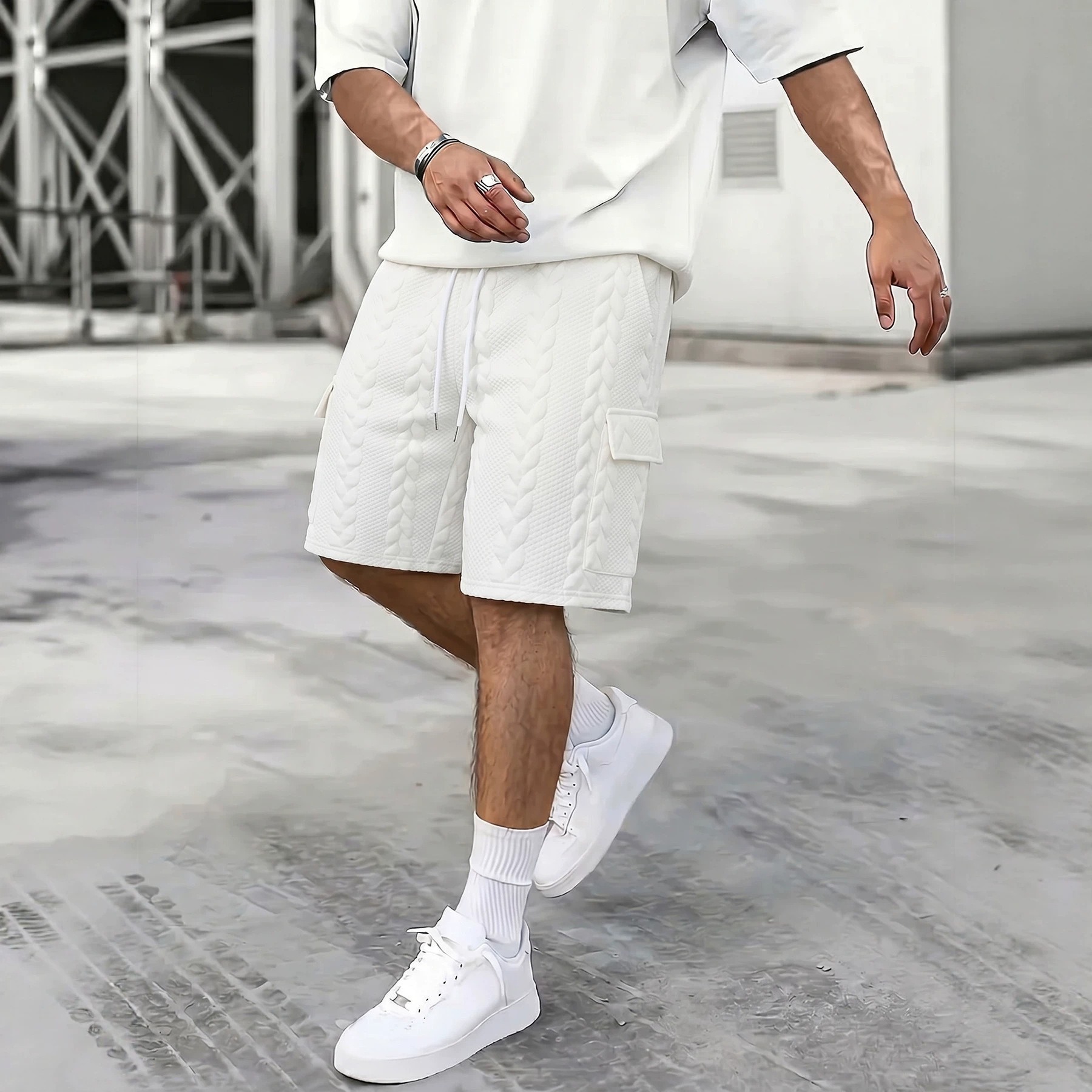 Short Homme Jacquard : 6 Tailles au Style Élégant – Dropvet short homme jacquard