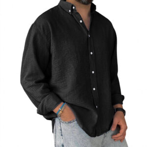 chemise homme coton délavé