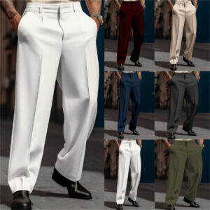 pantalon habillé homme droit