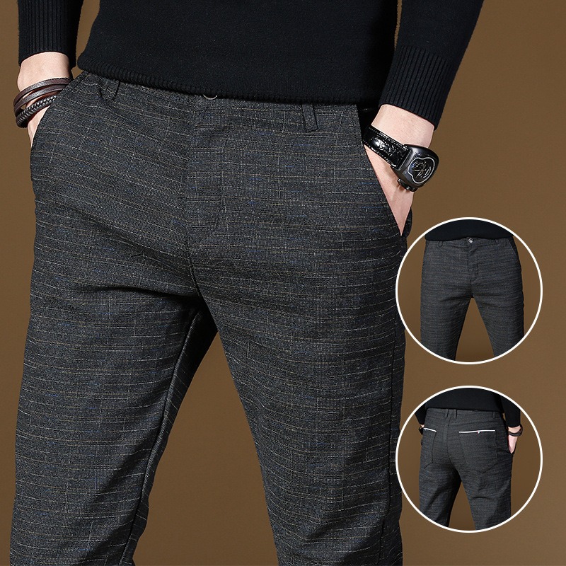 Pantalon Chino Homme Élégant – 3 Coloris, Coupe Parfaite – Dropvet Pantalon Chino Homme Élégant – 3 Coloris, Coupe Parfaite – Image 2