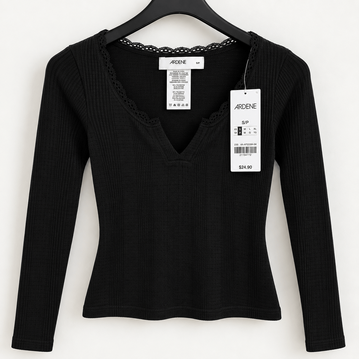 Top Femme Noir Élégant | 1 Pièce Tendance Ardene – Dropvet Top femme noir